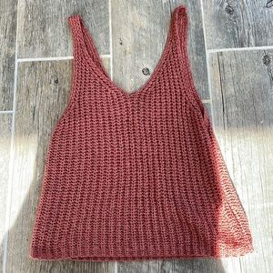 Woven tank top